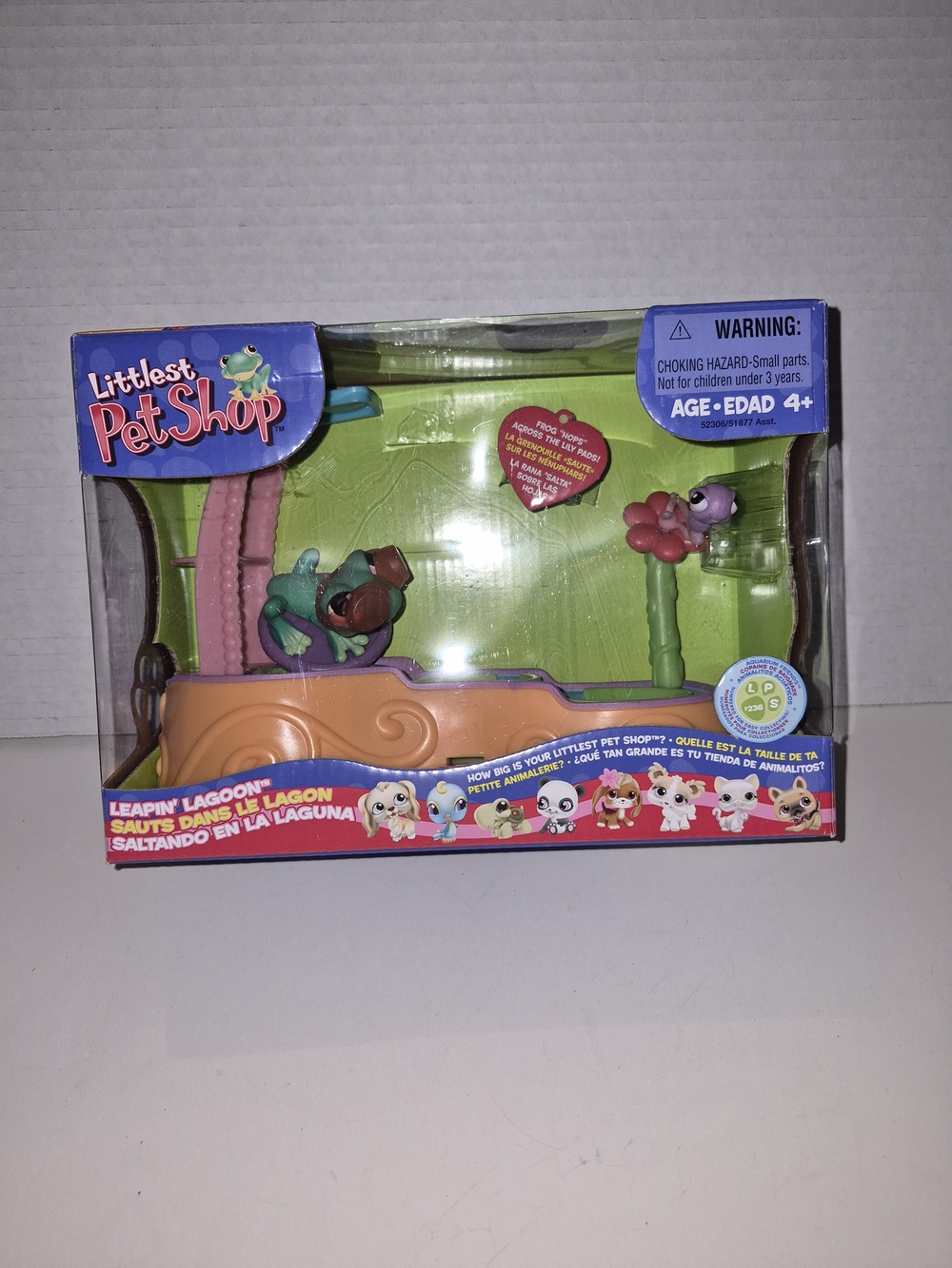 Littlest Pet Shop Leapin' Lagoon Playset Frog #236 *Open Box *